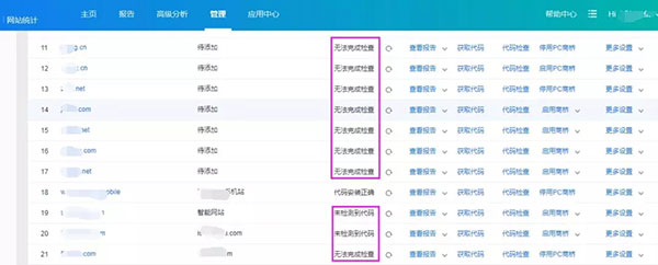 站點(diǎn)百度統(tǒng)計(jì)代碼安裝不準(zhǔn)確的情況 站點(diǎn)百度統(tǒng)計(jì)代碼安裝不準(zhǔn)確的情況