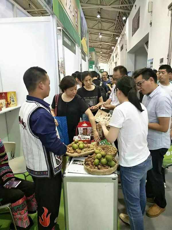 云南薄殼核桃參展現(xiàn)場 云南薄殼核桃參展現(xiàn)場