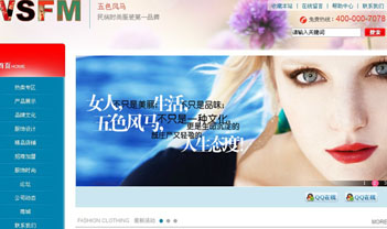 五色風(fēng)馬成功營銷型網(wǎng)站案例