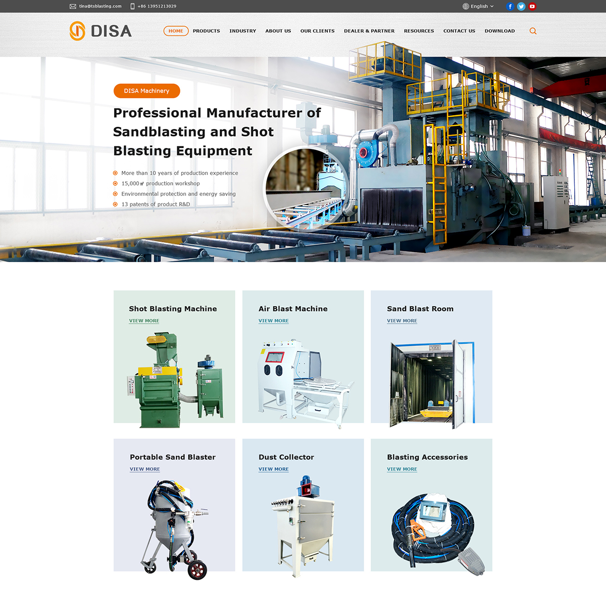 無錫迪砂拋丸機械設(shè)備有限公司在建案例