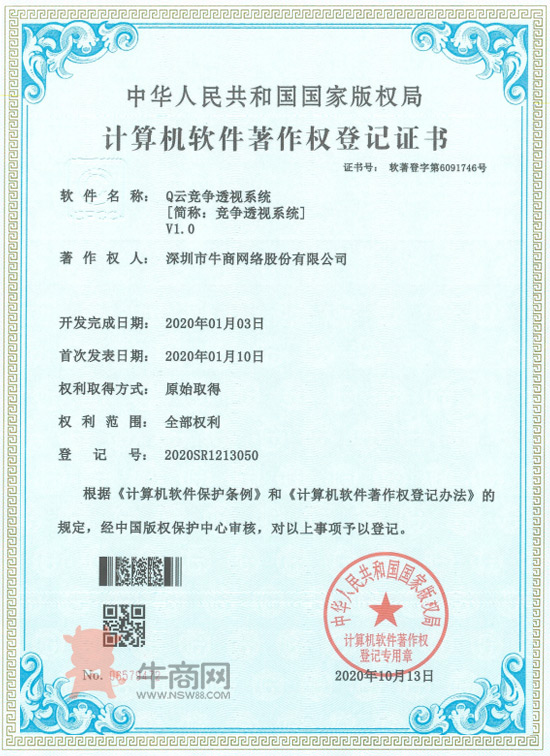 Q云競(jìng)爭(zhēng)透視系統(tǒng)